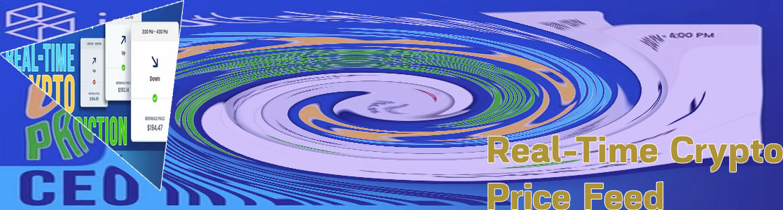 Real time crypto price